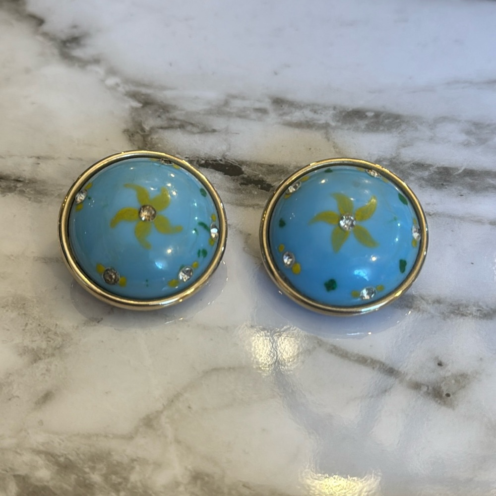 Vintage Coro Clip On Earrings